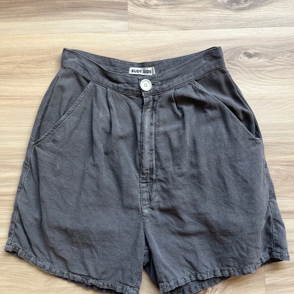 RUDY JUDE Flax Shorts in Ink (size 1) - Picture 2 of 9